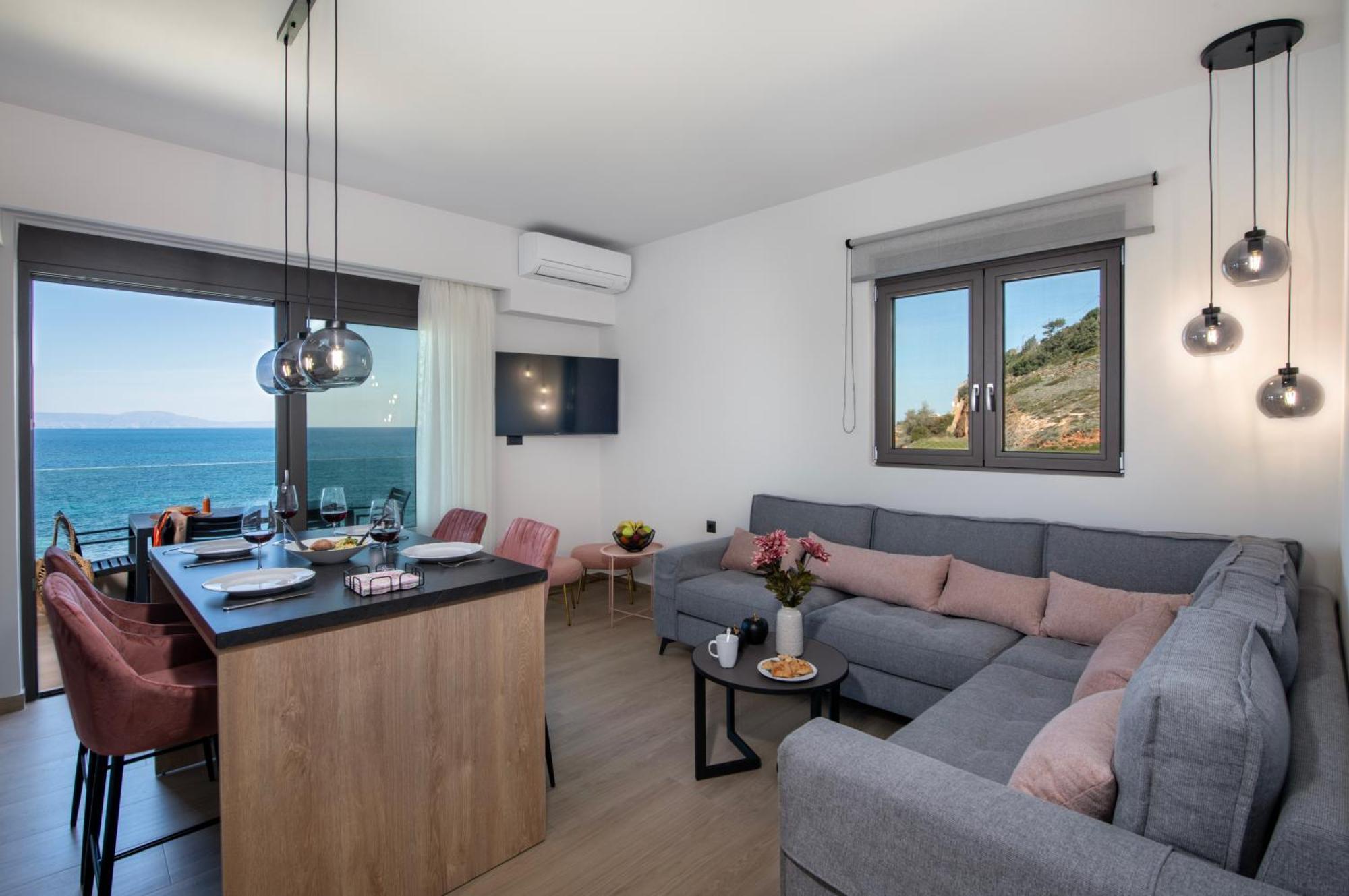 Alpha Suites Chrissi Akti Chania Exterior foto