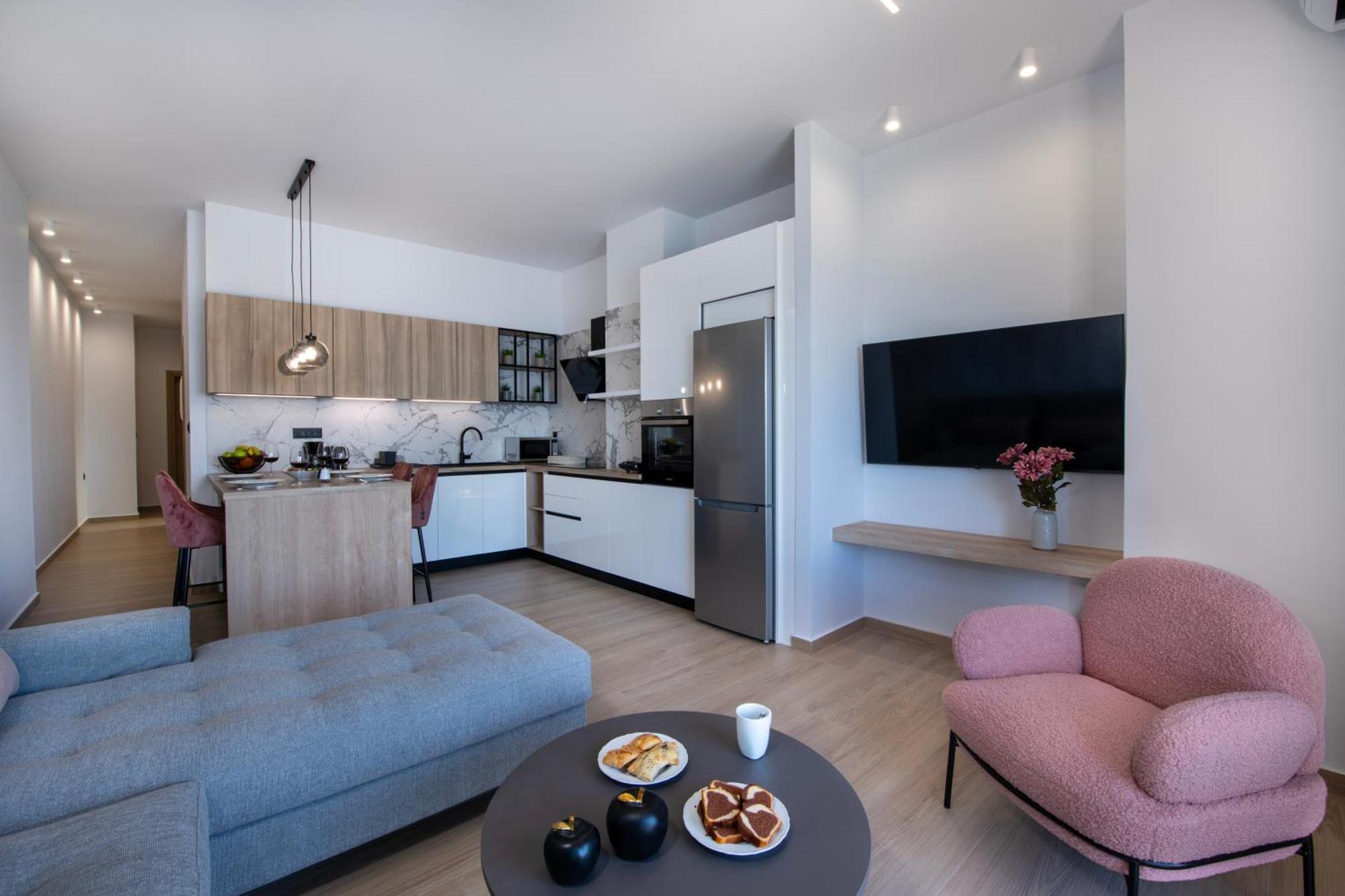 Alpha Suites Chrissi Akti Chania Exterior foto